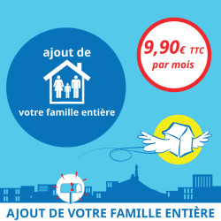 Adresse postale en France - Ajout de tous les membres du foyer